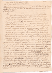 Letter from Edmond Charles Genet to John Hancock