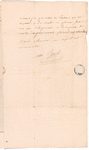 Letter from Edmond Charles Genet to John Hancock