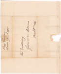 Letter from Benjamin Lincoln