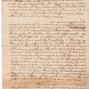 Letter from Benjamin Lincoln