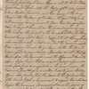 Letter from William Donnison