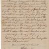 Letter from William Donnison