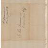 Letter from William Donnison