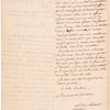 Letter from Theodore Charles Mozard