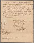 Letter from John S. Copley