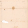 Letter to an unidentified correspondent