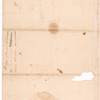 Letter to an unidentified correspondent