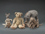 Piglet, Kanga, Winnie-the-Pooh, Eeyore and Tigger