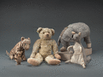 Piglet, Tigger, Winnie-the-Pooh, Eeyore and Kanga