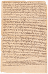 Extract of a letter from Charles Wyndham, Earl of Egremont, Whitehall, to the Duke of Bedford