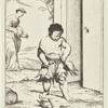 Bertoldino Fastening Geese into His Belt
