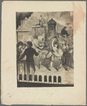 Ballet rehearsal onstage
