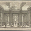 La décoration du palais de Mercure du 2e acte de l'opera de Venus jalouse