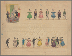 Two rows of dancers