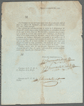Nantes, ce premier, Mai 1791. M [blank] J'ai l'honneur de vous faire part que je viens de prendre pour Associé dans me affaires M. Nidelet, que depuis plusieurs années travaille avec moi comme intéressé