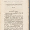Correspondence between Great Britain and the United States relative to the treaty lately concluded at Washington
