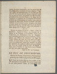 Arrêt du Conseil d'état du roi, qui, à compter du 10 novembre prochain, convertit en gratifications et primes l'exemption du demi-droit accordée aux denrées coloniales provenant de la traite des noirs