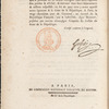 Décret de la Convention nationale, du 16.e jour de pluviôse: an second de la Republique française, une et indivisible, qui abolit l'esclavage des Nègres dans les Colonies