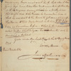 Documents pertaining to a court case of Moses Night (plaintiff) versus Peter Bainbridge (defendent), 1794-1795