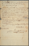 Documents pertaining to a court case of Moses Night (plaintiff) versus Peter Bainbridge (defendent), 1794-1795