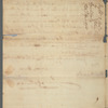 Documents pertaining to a court case of Moses Night (plaintiff) versus Peter Bainbridge (defendent), 1794-1795