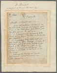 Letter from Jacques Pierre Brissot de Warville to James Philips (Paris, 8 Avril 1789), and related documents