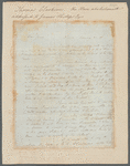 Autographed letter from Thomas Clarkson to James Phillips 