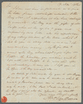 Letter  from Abram Van Buren as testimonial on the indenture of the boy, Nat