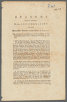Reasons humbly offered to the consideration of the honourable members of the House of Commons why the interest on money lent in Great Britain, on West India estates, should not be restrained to less than £.8 per cent