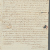 Two autographed letters from James Ramsay to Catherine Macaulay