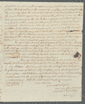 Two autographed letters from James Ramsay to Catherine Macaulay