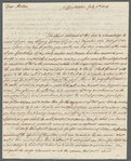 Two autographed letters from James Ramsay to Catherine Macaulay