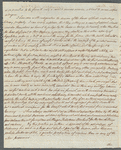 Two autographed letters from James Ramsay to Catherine Macaulay