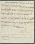 Two autographed letters from James Ramsay to Catherine Macaulay