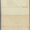 Ship's cargo invoices (two copies) of merchandise on the voyage of the Brig Dauphin