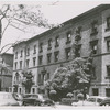 View of Strivers' Row, at 203-207 West 139th Street, Harlem, New York, 1954