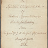 An alphabetical catalogue with notes of theatrical representations &ca