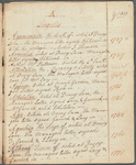 An alphabetical catalogue with notes of theatrical representations &ca