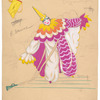 Costume design by Mark Mooring for character Clown Doll for the Greenwich Village Follies