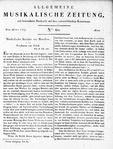 Allgemeine Musikalische Zeitung 