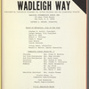The Wadleigh Way: 1978