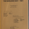 The Wadleigh Way