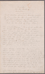 undated letters and miscellaneous papers