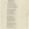 September: 1939. Typescript draft of poem with the author's ms. corrections and deletions