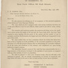 Letter from the Richmond Union Passenger Railway Company to E.H. Johnson, Prest. Sprague Electric Railway and Motor Co.