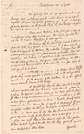 James Hamilton to General Monckton