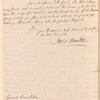 James Hamilton to General Monckton