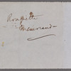 Letters, Biographical Sketch and Miscellaneous Papers