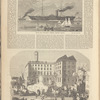 Royal Mail Steamship America, Leaving Boston; A Masquerade scene at Cologne, Prussia