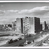 View from the Sumner Avenue station of the Myrtle Avenue El in Brooklyn, NY